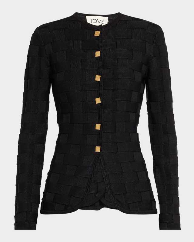 Uma Woven Fitted Jacket